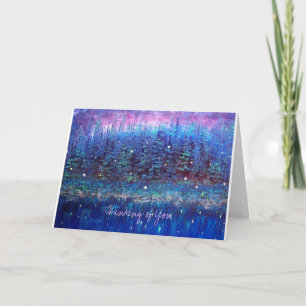 Tarjeta El pensamiento en usted carda