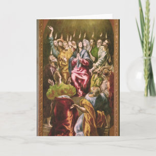 Tarjeta El Pentecost, c.1604-14