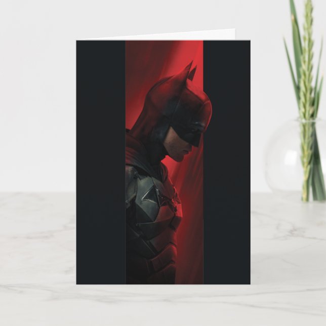 Tarjeta El perfil del bar rojo Batman (Anverso)