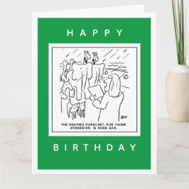 Tarjeta El Personalizado de Pronóstico del Tiempo de Arca 