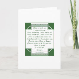 Tarjeta El peto de St Patrick