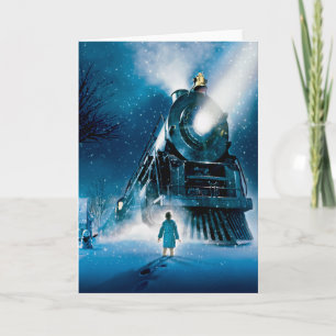 Tarjeta El pijama del Polar Express