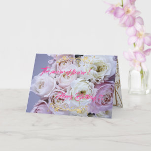 Tarjeta El poder de la flor