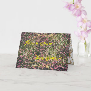 Tarjeta El poder de la flor