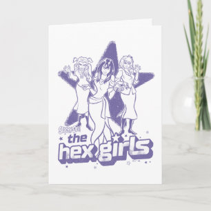 Tarjeta El Poder Estelar de las Hex Girls