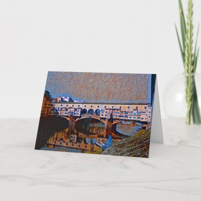 Tarjeta El Ponte Vecchio (Anverso)