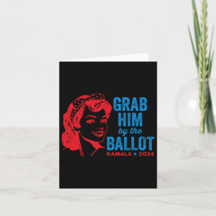 Tarjeta Él Por La Cédula De Votación Graciosa Kamala Harri