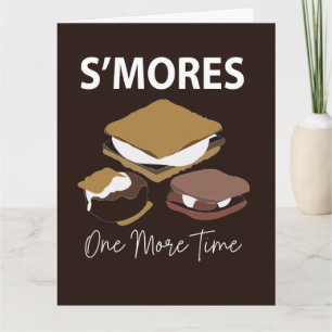 Tarjeta El postre de Smores S'mores una vez más