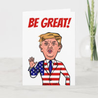 El presidente patriótico Donald Trump es un Person