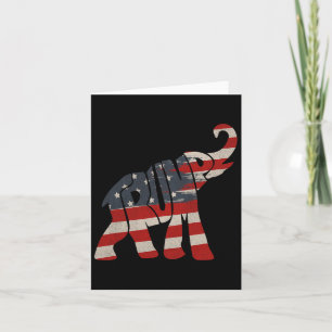 Tarjeta El presidente Trump 2024: El despertar del elefant