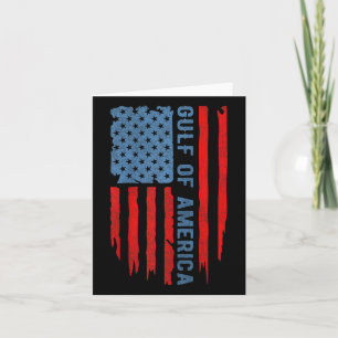 Tarjeta El Presidente Trump 2025 Del Golfo De Ee.Uu. Ragla