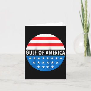 Tarjeta El Presidente Trump 2025 Del Golfo De Ee.Uu. Ragla