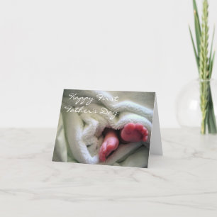 Tarjeta El primer día de padre feliz