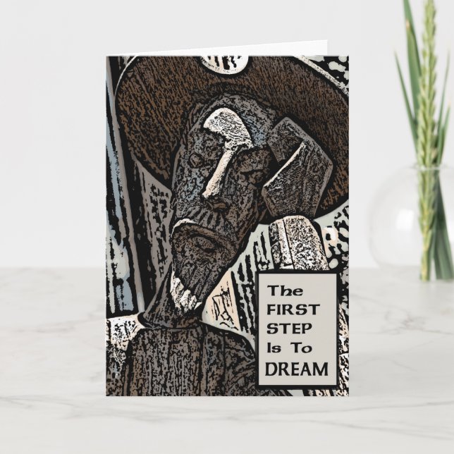 Tarjeta El primer paso (Anverso)