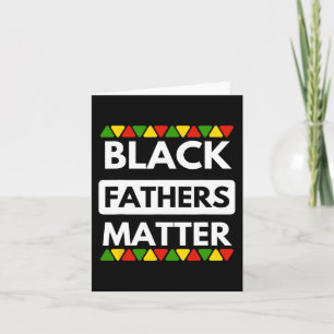 Tarjeta El Problema De Los Padres Negros - Mes De Historia