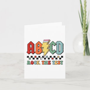 Tarjeta El profesor de día estudiante de Retro Motivaciona