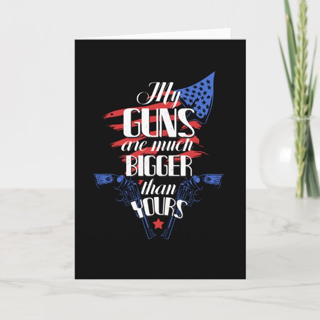 Tarjeta El propietario de un arma, Gun Lover Pistols USA (Anverso)