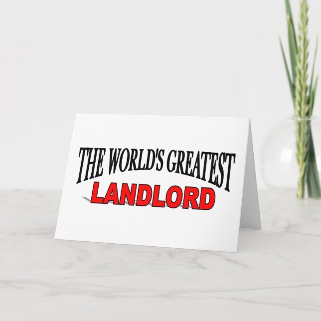 Tarjeta El propietario más grande del mundo (Anverso)