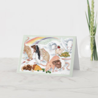 Tarjeta El puente arcoiris