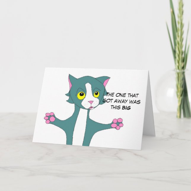 Tarjeta El que se escapó fue... (Anverso)