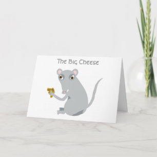 Tarjeta El queso grande