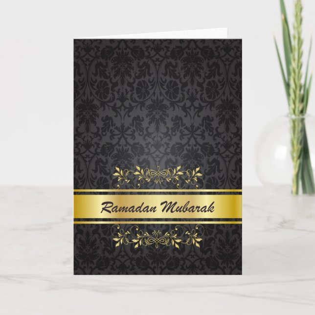 Tarjeta El Ramadán Mubarak (Anverso)