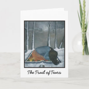 Tarjeta El rastro de rasgones