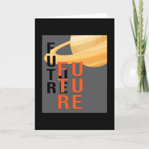 Tarjeta El regalo de ciencia ficción Ufo Alien Sci-Fi Funn