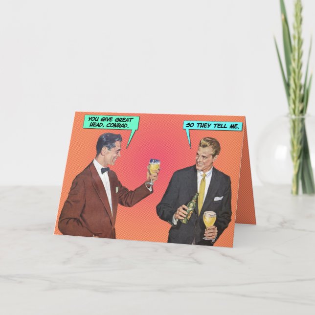 Tarjeta El regalo de Conrado [tarjeta de felicitación (Anverso)
