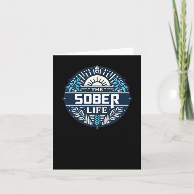 Tarjeta El Regalo De La Sobriedad (Anverso)