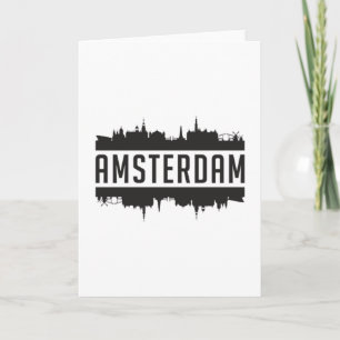 Tarjeta El regalo de la vida divertida de Amsterdam City S