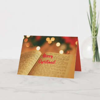 Tarjeta El regalo de los Navidades