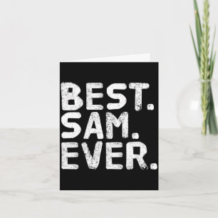 Tarjeta El regalo de Sam siempre es divertido para el día 