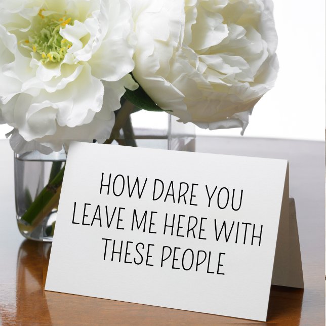 Tarjeta El retiro se va de casa y lo desplaza a Fiesta jub (Subido por el creador)