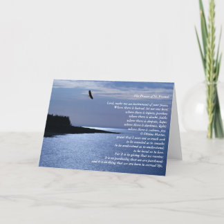 Tarjeta El rezo de St Francis