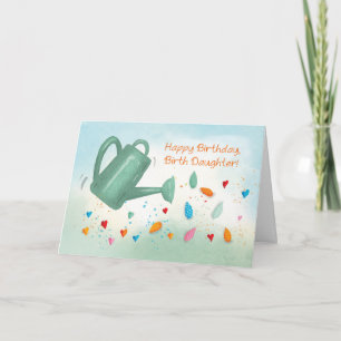 Tarjeta El riego de cumpleaños de la hija puede rociarse