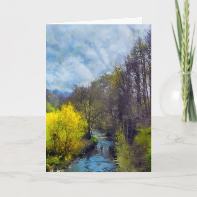 Tarjeta El río (Anverso)