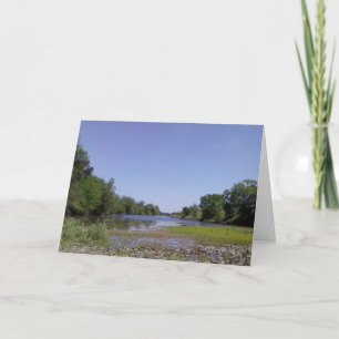 Tarjeta El río Americano Sacramento, CA