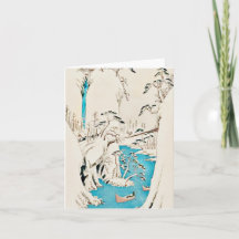 El río de Fuji en nieve