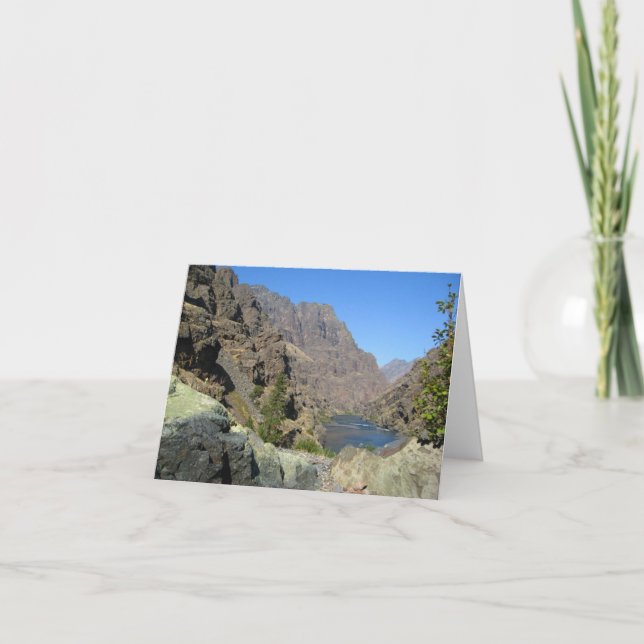 Tarjeta El río Snake (Anverso)