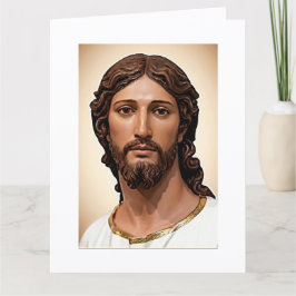 Tarjeta EL ROSTRO DE JESÚS por Mark Edward Westerfield