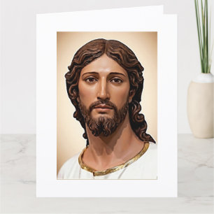 Tarjeta EL ROSTRO DE JESÚS por Mark Edward Westerfield