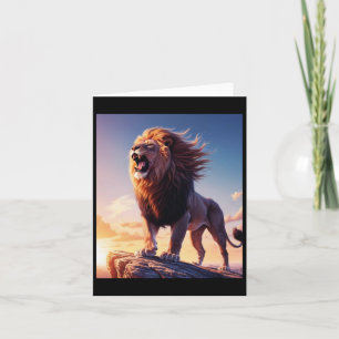 Tarjeta El Ruido De Los Leones Por La Independencia, Liber