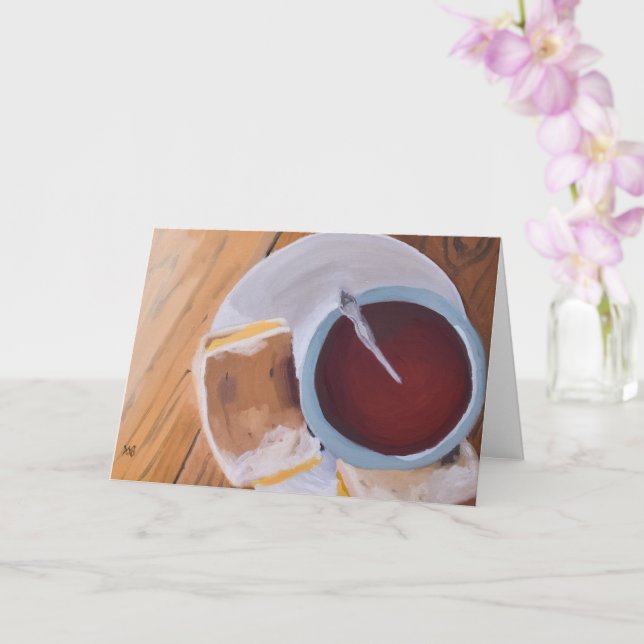 Tarjeta El sabor del calor (Orquídea)