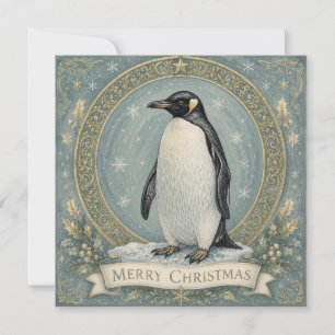 Tarjeta El saludo navideño del emperador
