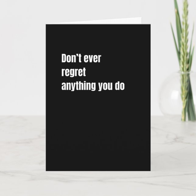 Tarjeta El sarcasmo es la manera de burlarse de alguien co (Anverso)