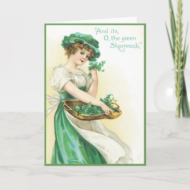 Tarjeta El Shamrock verde (Anverso)