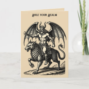 Tarjeta El silencioso dominio de Astaroth