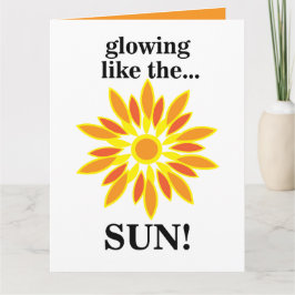 Tarjeta El Sol Brilla Como El Sol