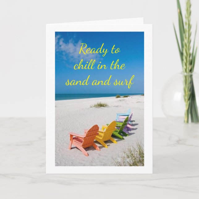 TARJETA EL "SOL BRILLARÁ" EN SU "CUMPLEAÑOS" (Anverso)